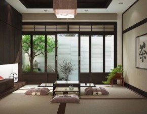 Nguyên tắc thiết kế nội thất đơn giản kiểu Nhật Bản